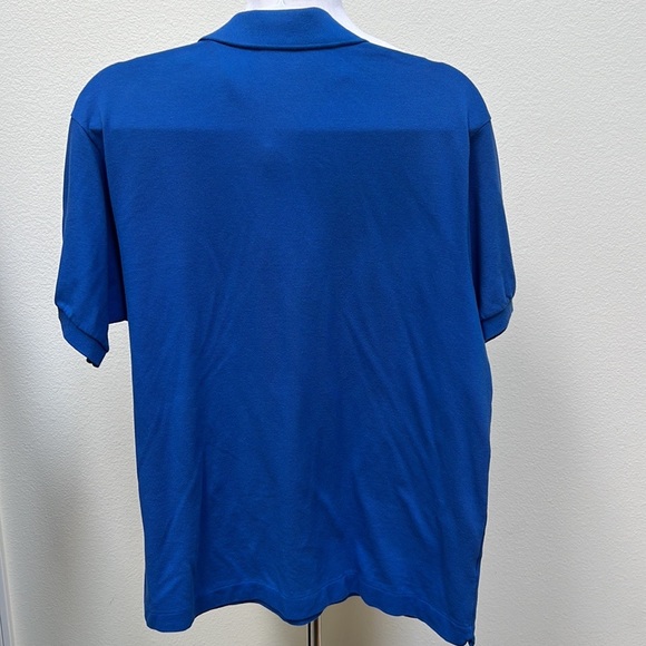 Lacoste Blue Polo Shirt Mens Sz FR 6 / US Large - Picture 5 of 13